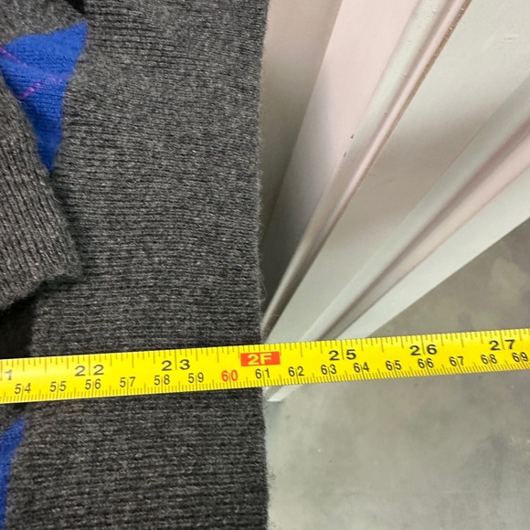 Jones New York Cashmere Argyle Sweater - Picture 7 of 8